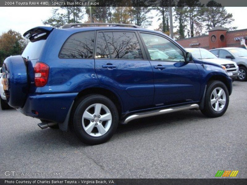 Spectra Blue Mica / Taupe 2004 Toyota RAV4 4WD