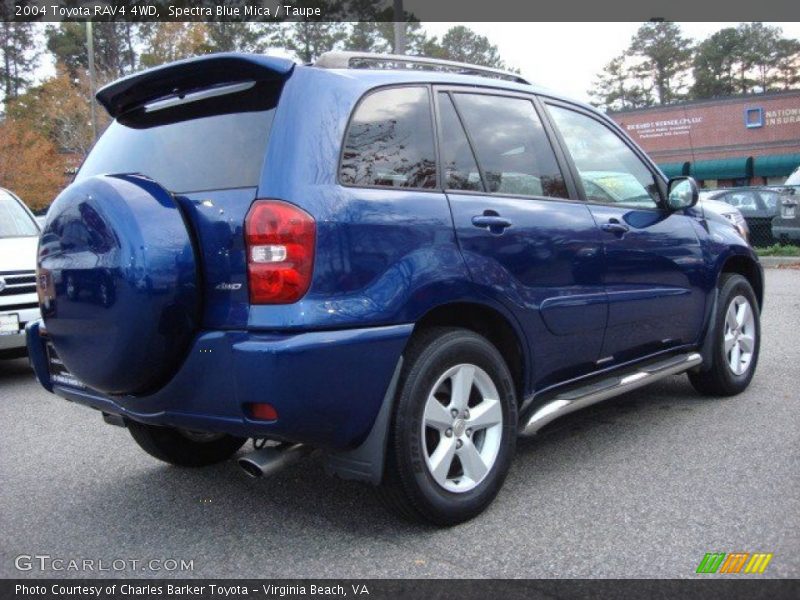 Spectra Blue Mica / Taupe 2004 Toyota RAV4 4WD