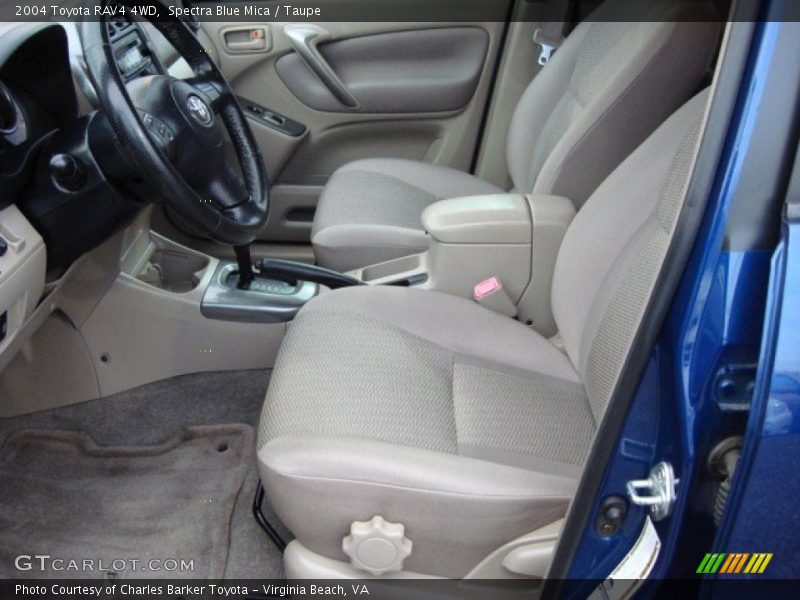 Spectra Blue Mica / Taupe 2004 Toyota RAV4 4WD