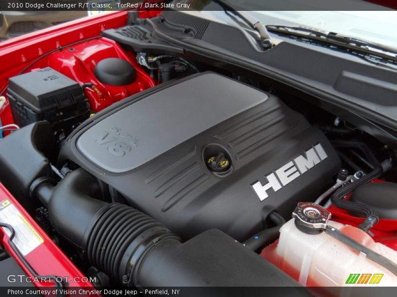 TorRed / Dark Slate Gray 2010 Dodge Challenger R/T Classic