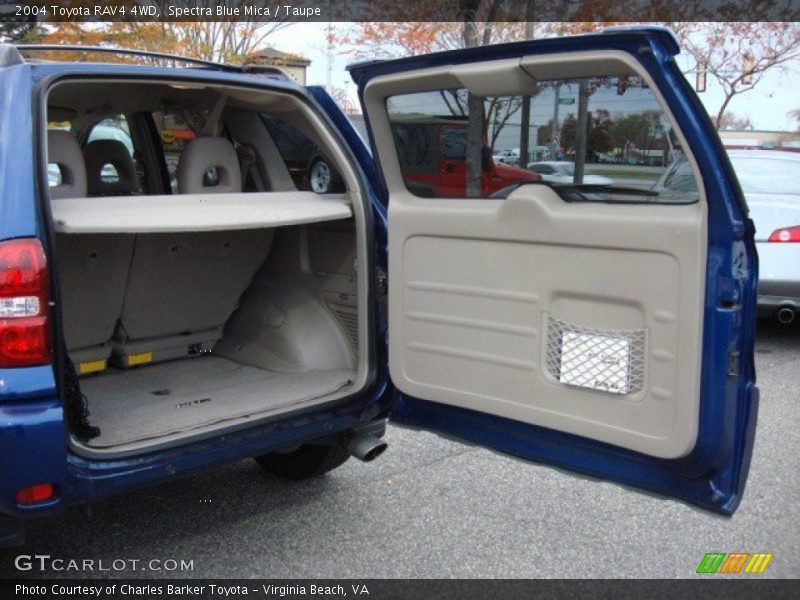 Spectra Blue Mica / Taupe 2004 Toyota RAV4 4WD