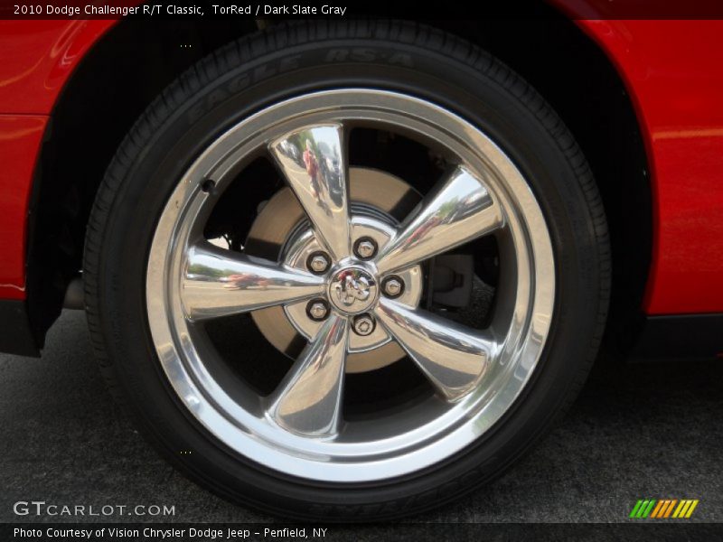 TorRed / Dark Slate Gray 2010 Dodge Challenger R/T Classic