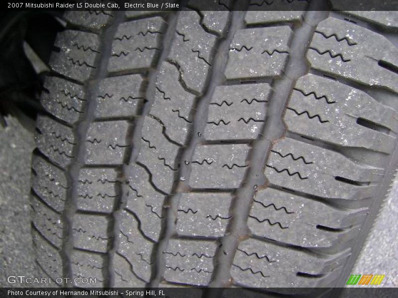 Electric Blue / Slate 2007 Mitsubishi Raider LS Double Cab