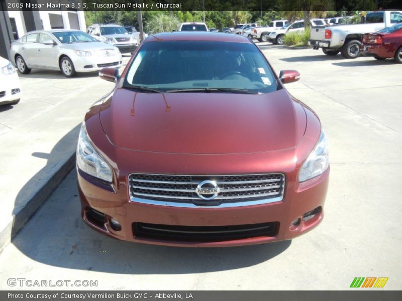 Tuscan Sun Metallic / Charcoal 2009 Nissan Maxima 3.5 S