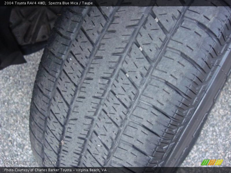 Spectra Blue Mica / Taupe 2004 Toyota RAV4 4WD