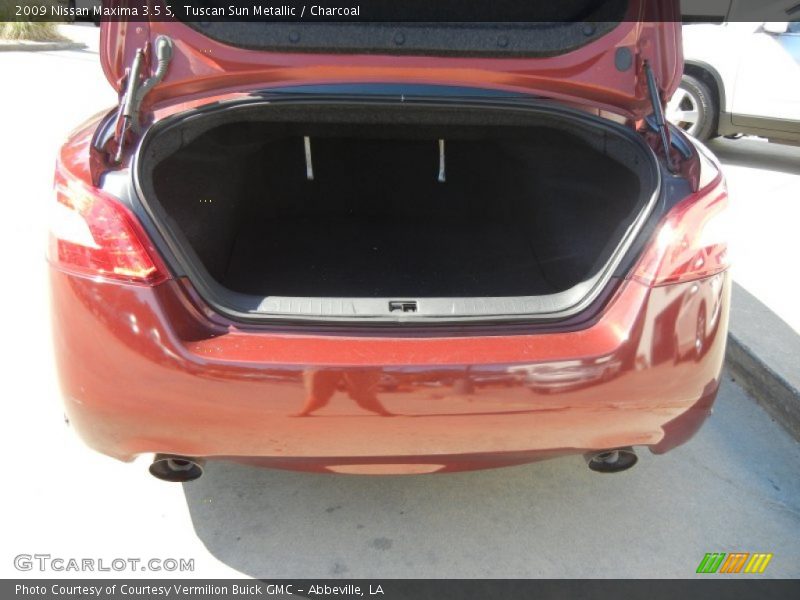 Tuscan Sun Metallic / Charcoal 2009 Nissan Maxima 3.5 S