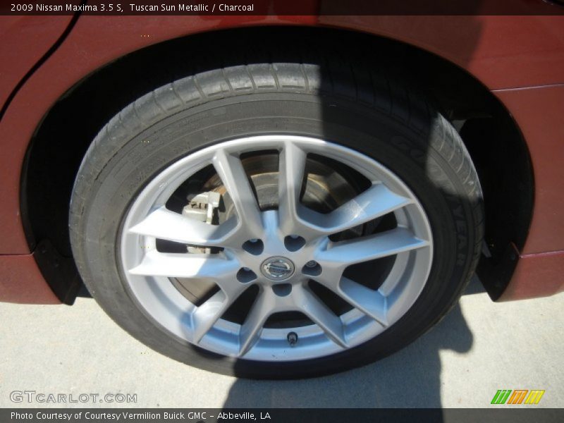 Tuscan Sun Metallic / Charcoal 2009 Nissan Maxima 3.5 S