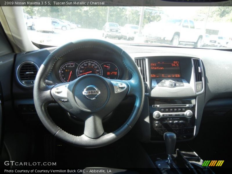 Tuscan Sun Metallic / Charcoal 2009 Nissan Maxima 3.5 S