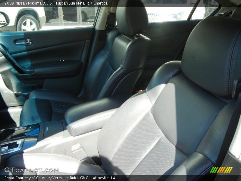Tuscan Sun Metallic / Charcoal 2009 Nissan Maxima 3.5 S