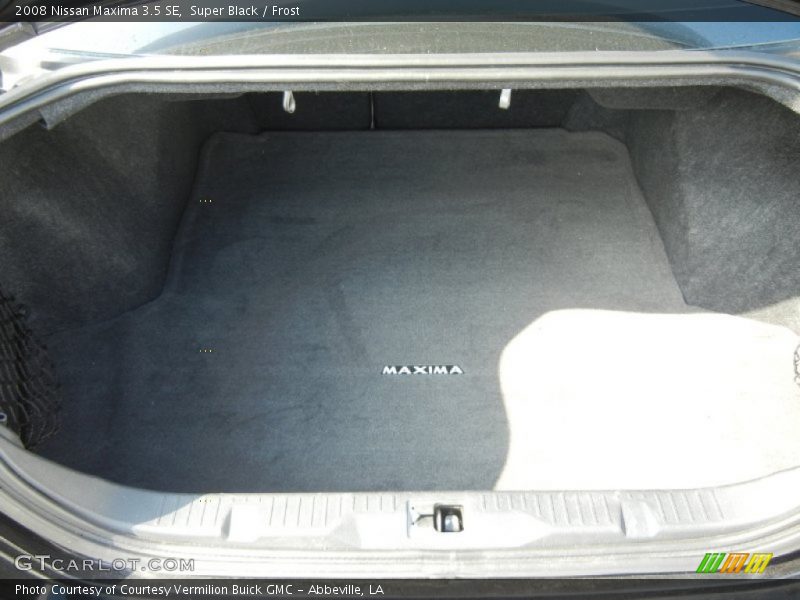 Super Black / Frost 2008 Nissan Maxima 3.5 SE