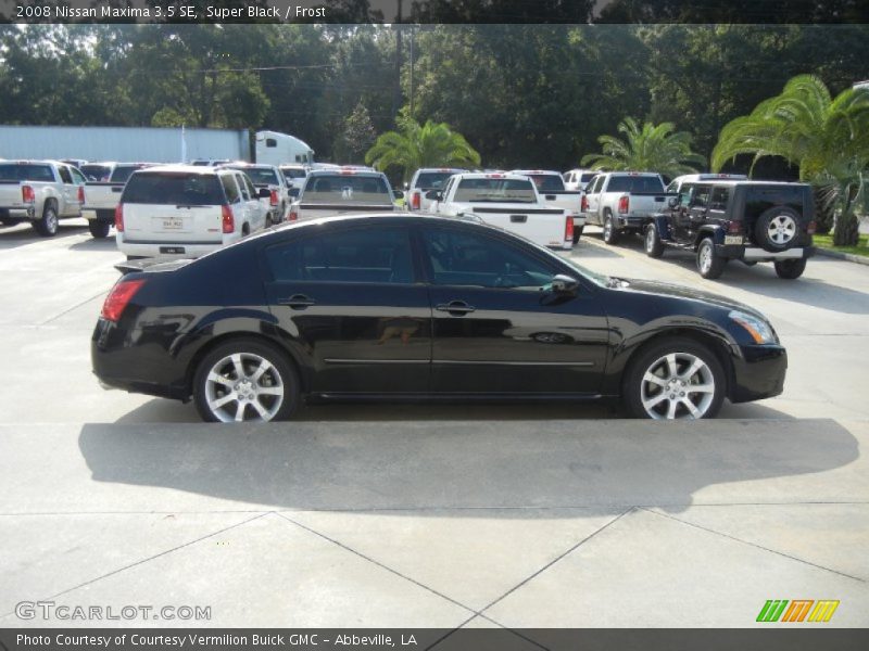 Super Black / Frost 2008 Nissan Maxima 3.5 SE