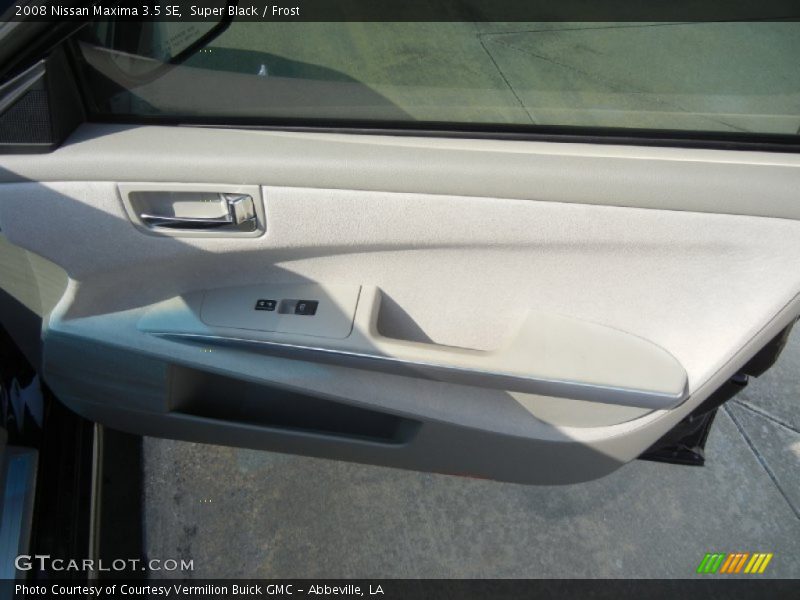 Super Black / Frost 2008 Nissan Maxima 3.5 SE