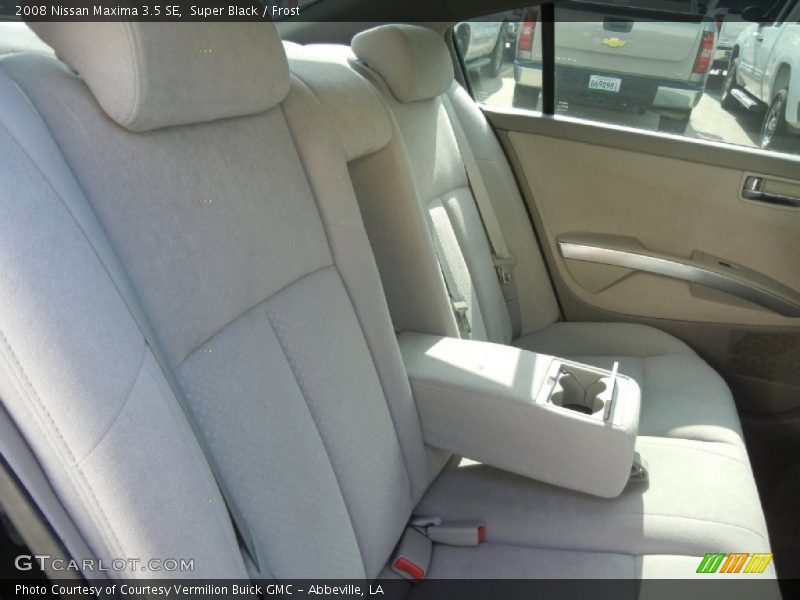 Super Black / Frost 2008 Nissan Maxima 3.5 SE