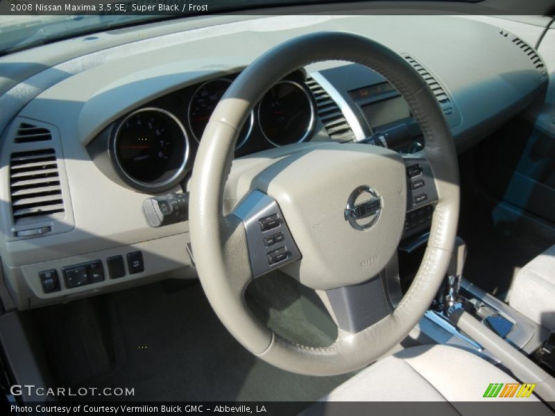 Super Black / Frost 2008 Nissan Maxima 3.5 SE
