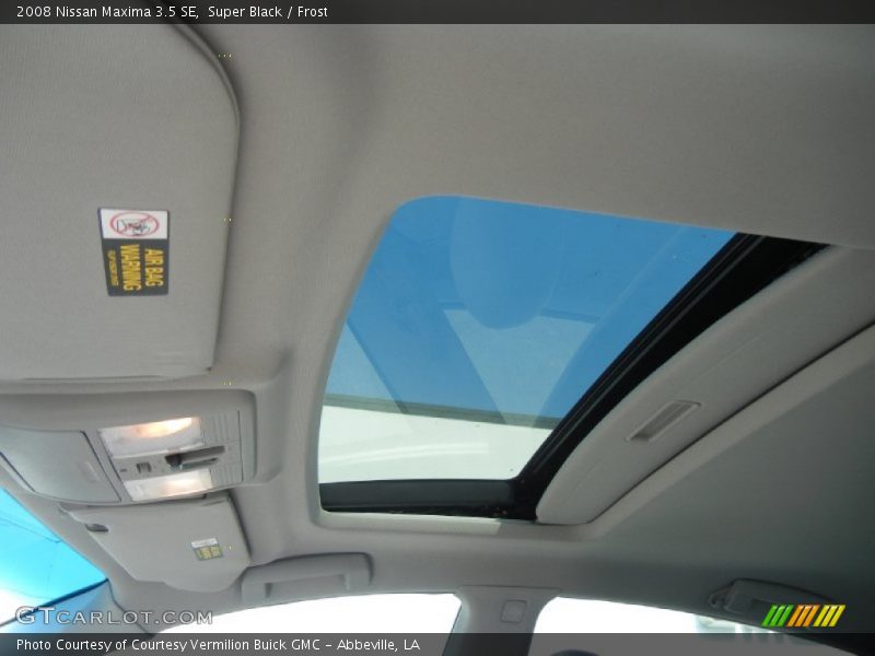 Super Black / Frost 2008 Nissan Maxima 3.5 SE