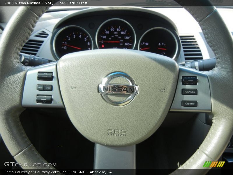 Super Black / Frost 2008 Nissan Maxima 3.5 SE