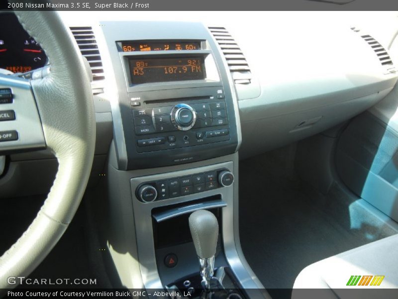 Super Black / Frost 2008 Nissan Maxima 3.5 SE