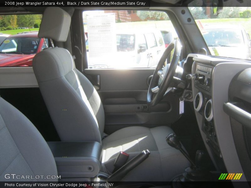 Black / Dark Slate Gray/Medium Slate Gray 2008 Jeep Wrangler Sahara 4x4
