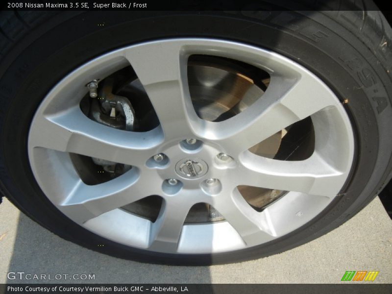 Super Black / Frost 2008 Nissan Maxima 3.5 SE