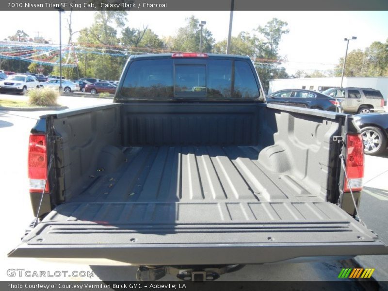 Galaxy Black / Charcoal 2010 Nissan Titan SE King Cab