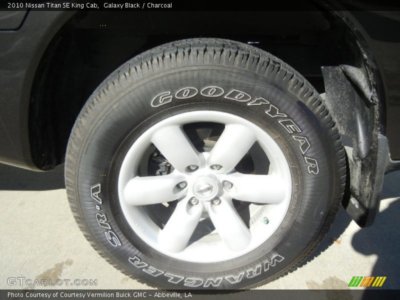 Galaxy Black / Charcoal 2010 Nissan Titan SE King Cab