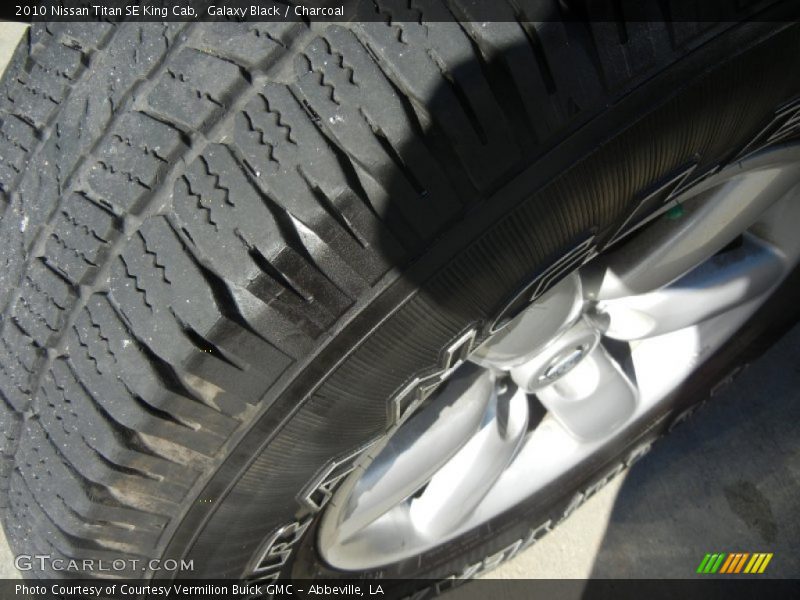 Galaxy Black / Charcoal 2010 Nissan Titan SE King Cab