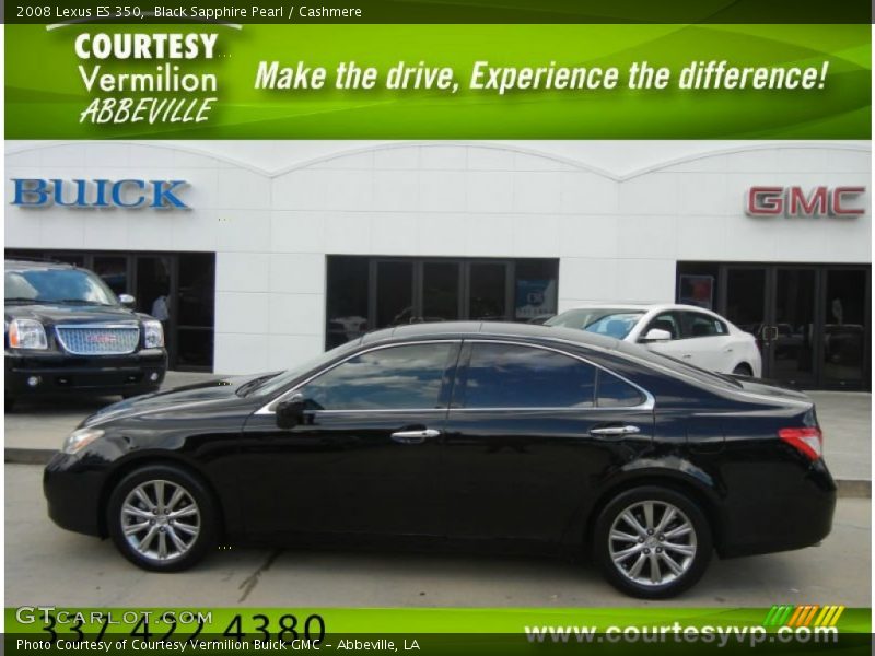 Black Sapphire Pearl / Cashmere 2008 Lexus ES 350