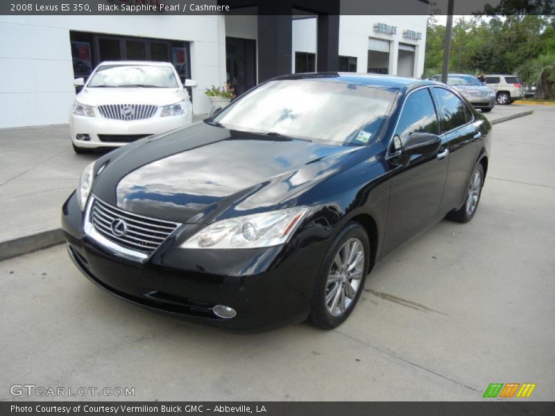 Black Sapphire Pearl / Cashmere 2008 Lexus ES 350