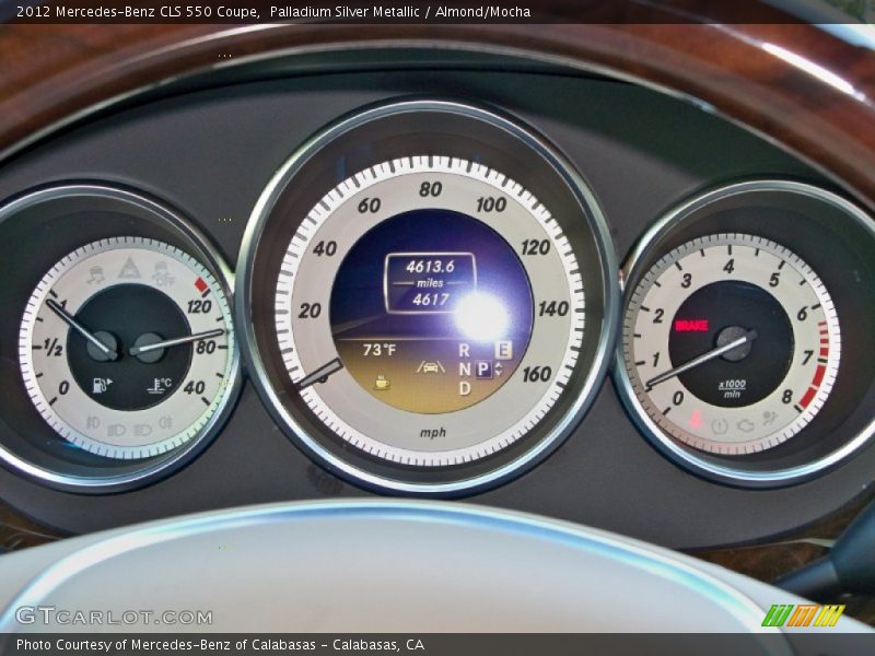  2012 CLS 550 Coupe 550 Coupe Gauges