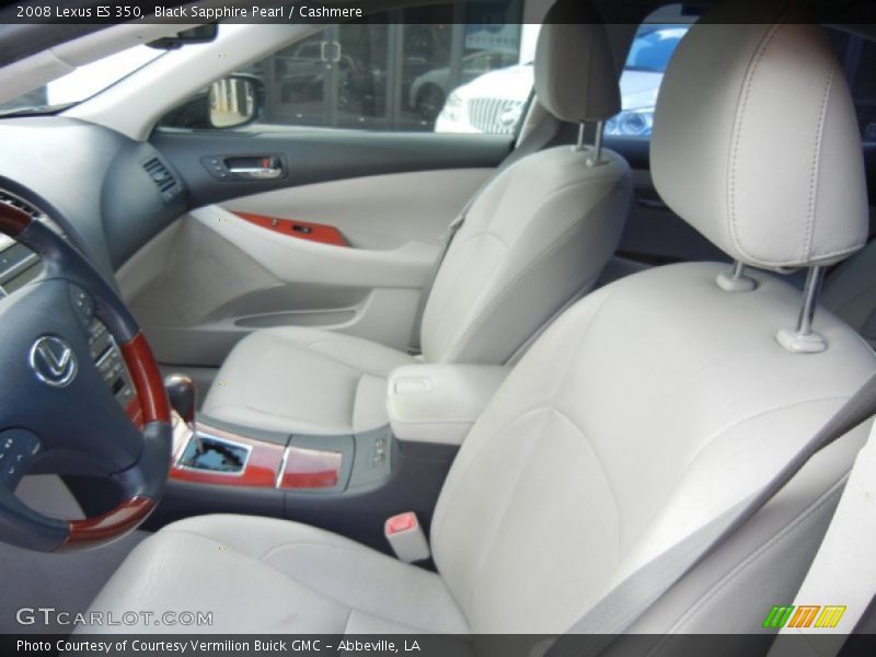 Black Sapphire Pearl / Cashmere 2008 Lexus ES 350