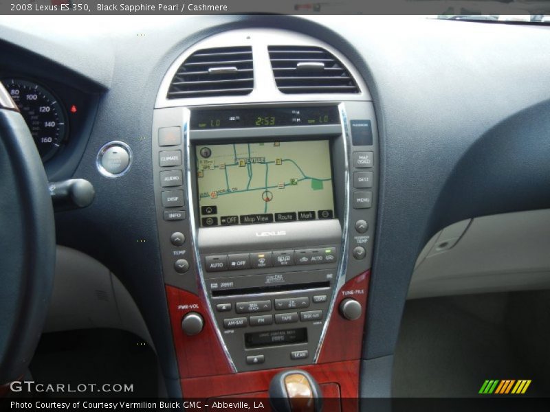 Black Sapphire Pearl / Cashmere 2008 Lexus ES 350