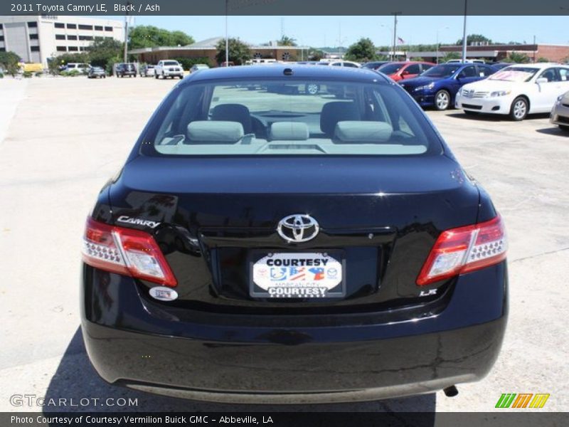 Black / Ash 2011 Toyota Camry LE