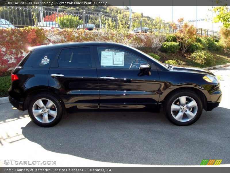 Nighthawk Black Pearl / Ebony 2008 Acura RDX Technology