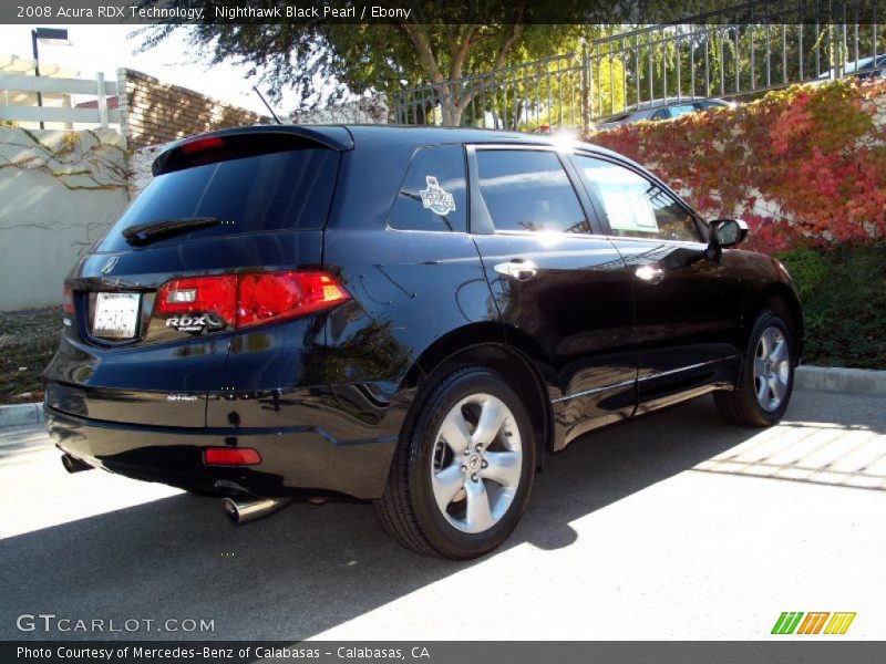 Nighthawk Black Pearl / Ebony 2008 Acura RDX Technology