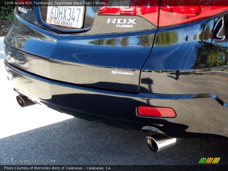 Nighthawk Black Pearl / Ebony 2008 Acura RDX Technology