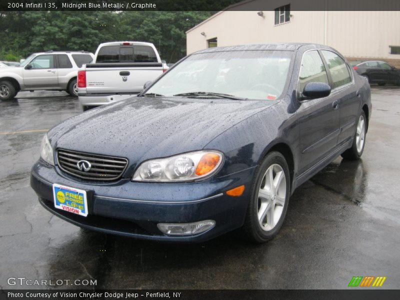 Midnight Blue Metallic / Graphite 2004 Infiniti I 35