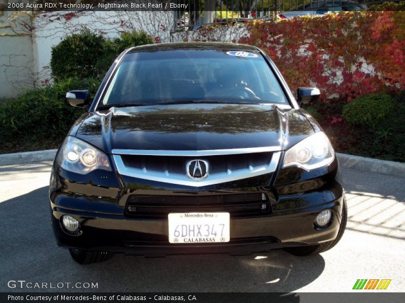 Nighthawk Black Pearl / Ebony 2008 Acura RDX Technology