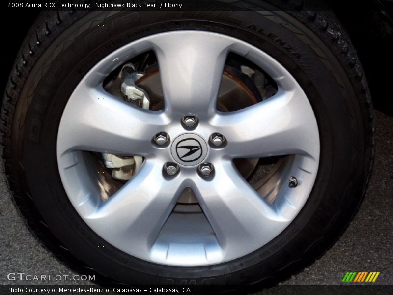 Nighthawk Black Pearl / Ebony 2008 Acura RDX Technology