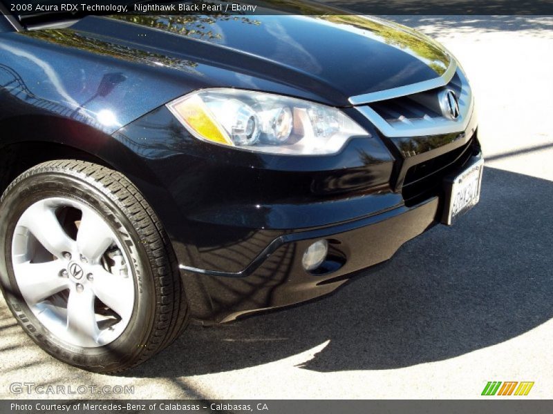 Nighthawk Black Pearl / Ebony 2008 Acura RDX Technology