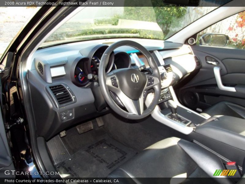 Nighthawk Black Pearl / Ebony 2008 Acura RDX Technology