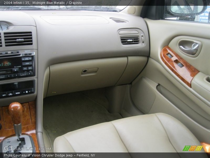 Midnight Blue Metallic / Graphite 2004 Infiniti I 35