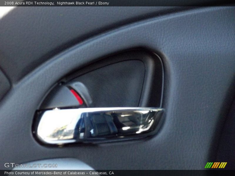Nighthawk Black Pearl / Ebony 2008 Acura RDX Technology
