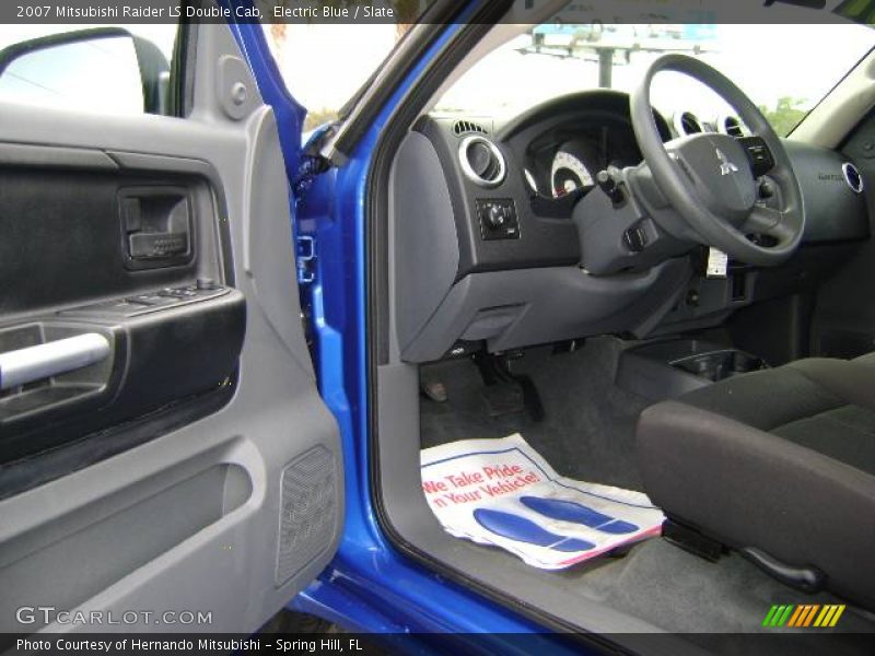 Electric Blue / Slate 2007 Mitsubishi Raider LS Double Cab