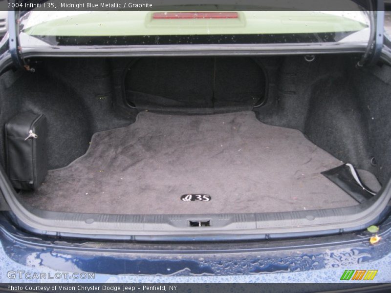 Midnight Blue Metallic / Graphite 2004 Infiniti I 35