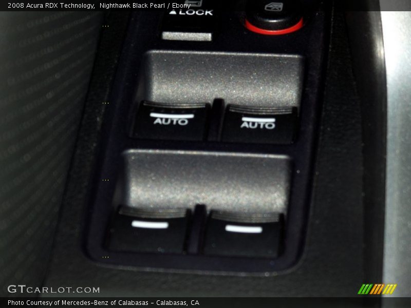 Nighthawk Black Pearl / Ebony 2008 Acura RDX Technology