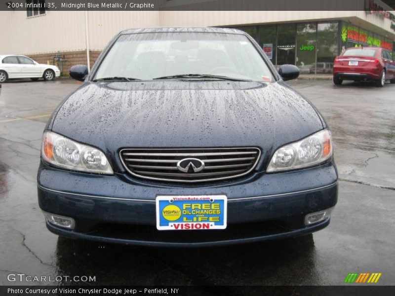 Midnight Blue Metallic / Graphite 2004 Infiniti I 35