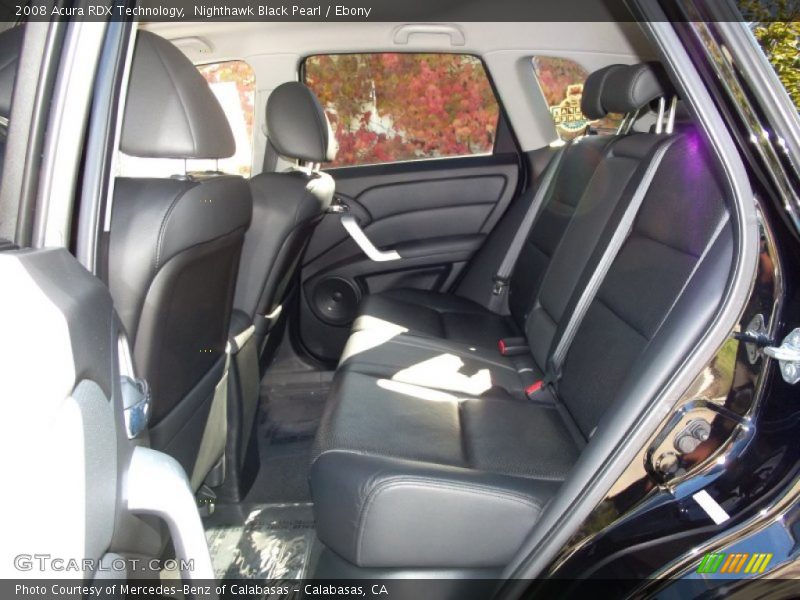 Nighthawk Black Pearl / Ebony 2008 Acura RDX Technology