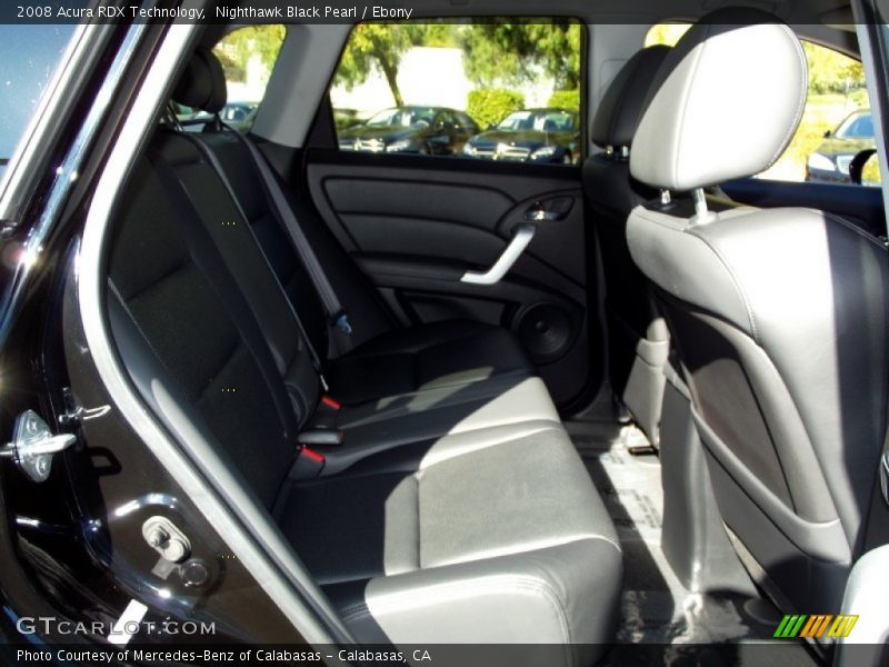 Nighthawk Black Pearl / Ebony 2008 Acura RDX Technology