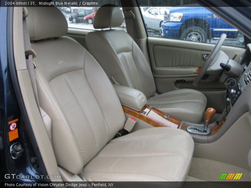Midnight Blue Metallic / Graphite 2004 Infiniti I 35
