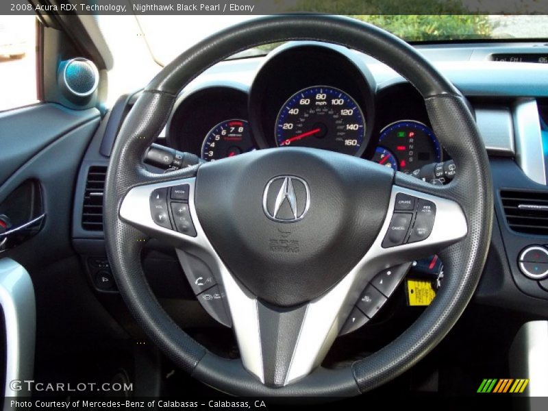 Nighthawk Black Pearl / Ebony 2008 Acura RDX Technology